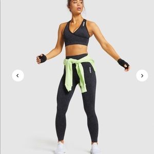 Gymshark Adapt Black Animal Seamless